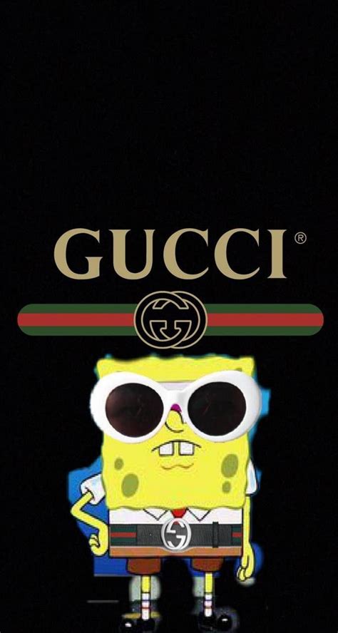 gucci spongebob supreme|gucci cartoon background.